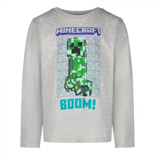 Minecraft bērnu garroku T-krekls, 8 gadi