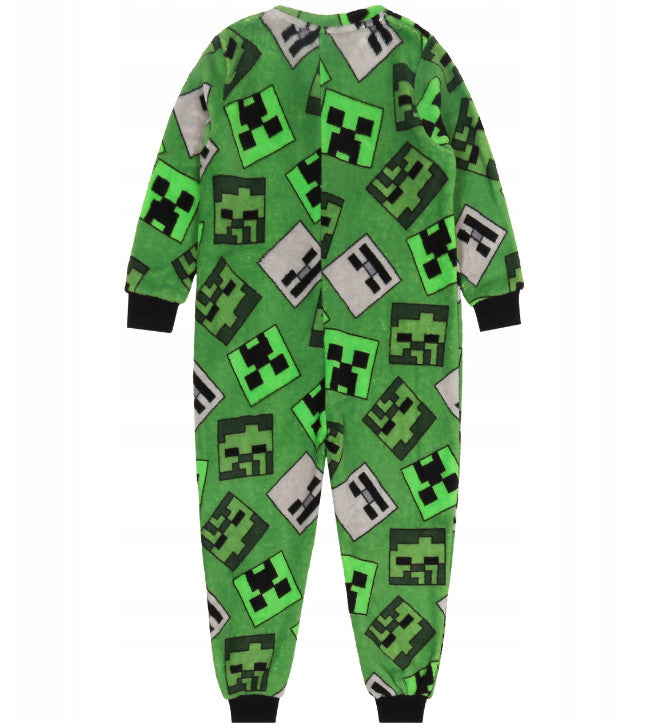 Minecraft bērnu garā pidžama, kombinezons 3/4 gadi