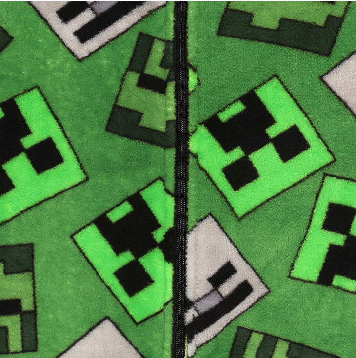 Minecraft bērnu garā pidžama, kombinezons 3/4 gadi