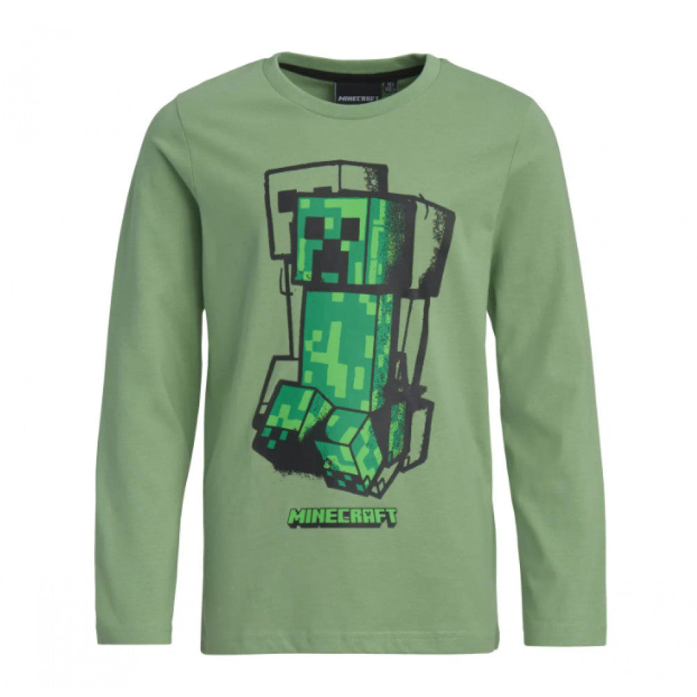 Minecraft Blockbuster bērnu krekls ar garām piedurknēm, 9 gadi
