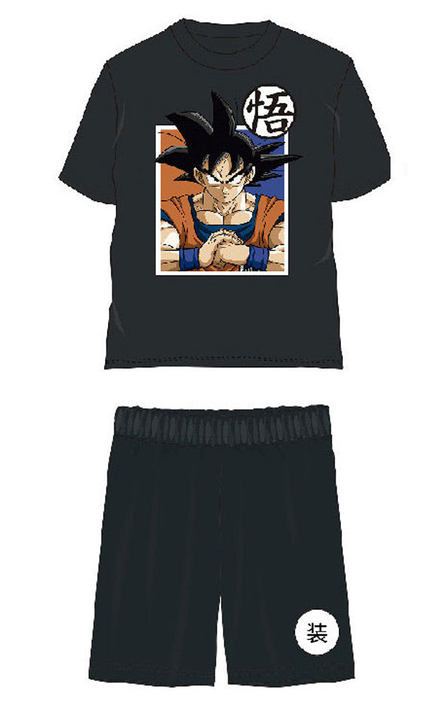 Dragon Ball Saiyan Black bērnu īsā pidžama 7 gadi / 122 cm