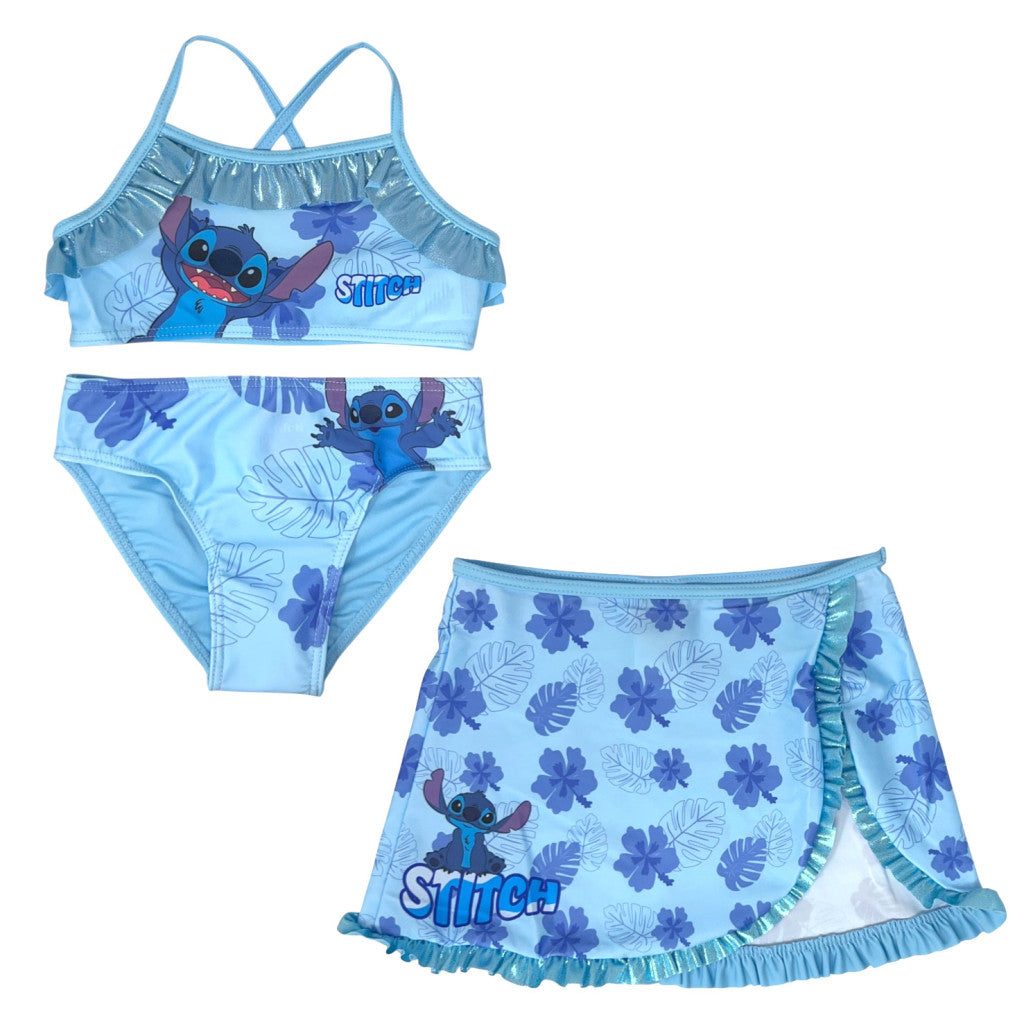 Disney Lilo un Stitch Leaf bērnu bikini un svārku komplekts 9/10 gadi