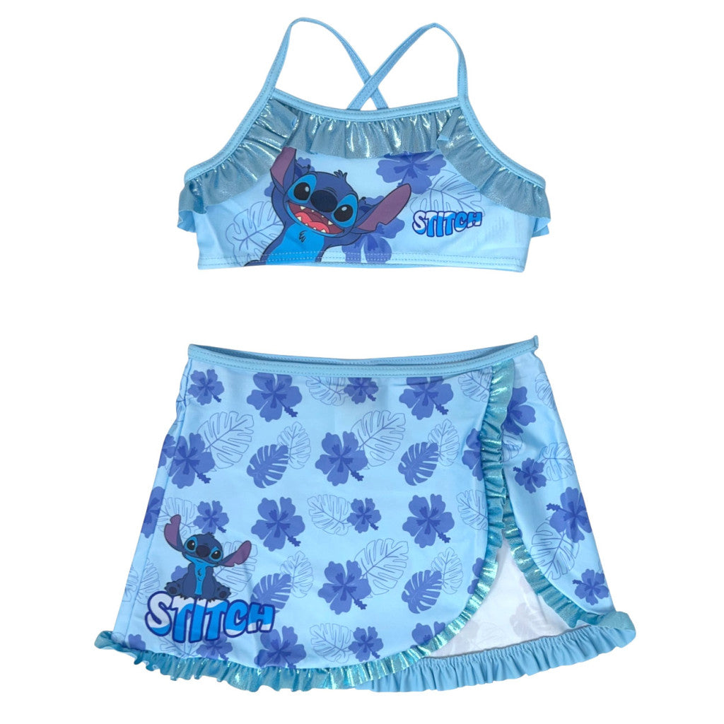 Disney Lilo un Stitch Leaf bērnu bikini un svārku komplekts 9/10 gadi