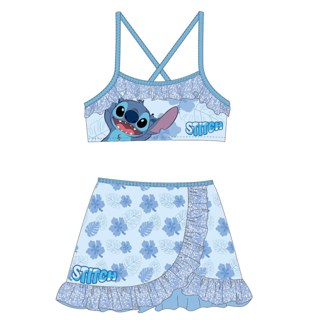 Disney Lilo un Stitch Leaf bērnu bikini un svārku komplekts 9/10 gadi