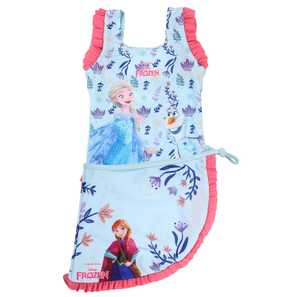 Disney Frozen bērnu peldkostīma un sarongu komplekts 5-6 gadi / 110-116 cm