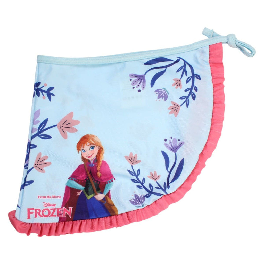 Disney Frozen bērnu peldkostīmu un sarongu komplekts 7-8 gadi / 122-128 cm