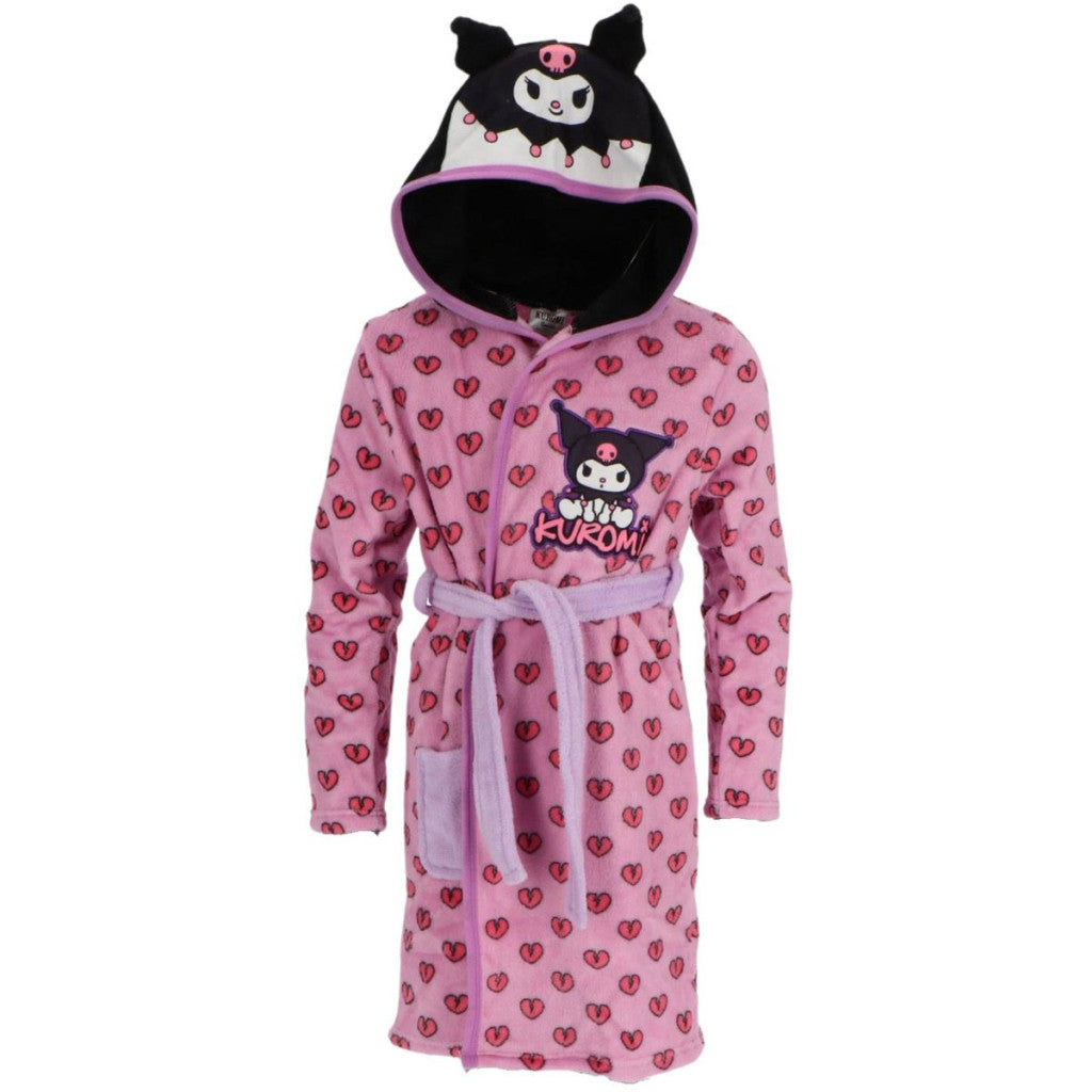 Hello Kitty Kuromi bērnu halāts 5-6 gadi / 110-116 cm