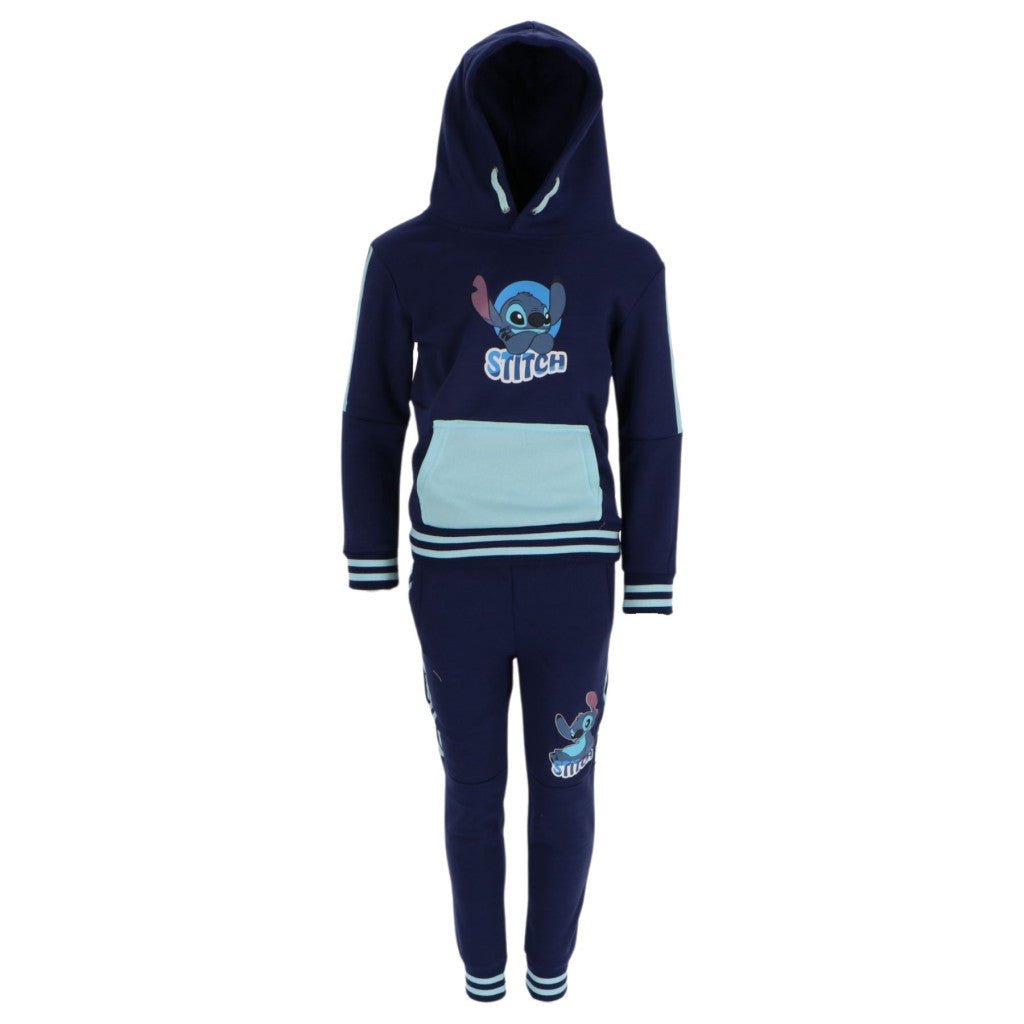 Disney Lilo un Stitch zils bērnu treniņtērps, skriešanas komplekts 2 gadi / 92 cm