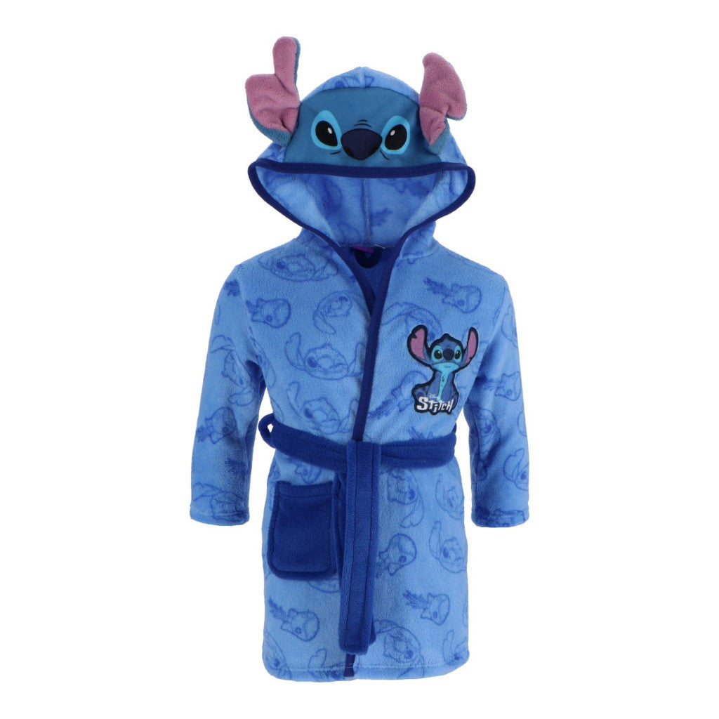 Disney Lilo un Stitch zils bērnu halāts 5-6 gadi / 110-116 cm