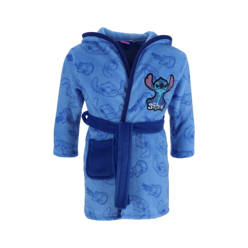 Disney Lilo un Stitch zils bērnu halāts 5-6 gadi / 110-116 cm