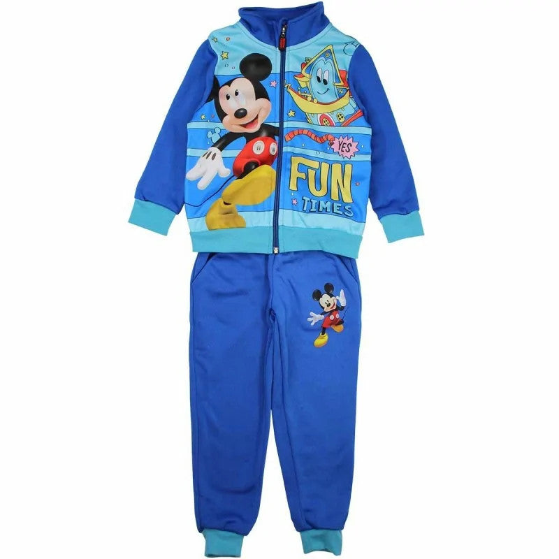 Disney Mickey Fun Times bērnu treniņtērps, skriešanas komplekts 4 gadi / 104 cm