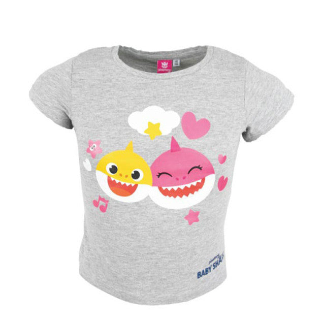 Baby Shark Fun bērnu īsais T-krekls, augšdaļa 116 cm