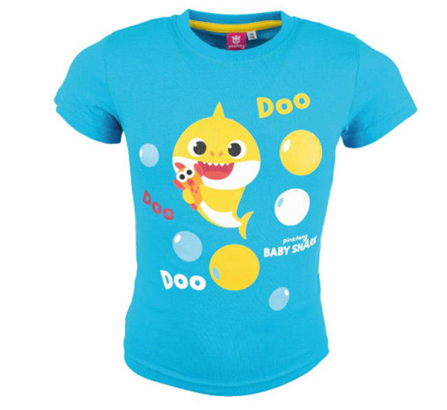 Baby Shark Doo bērnu īsais T-krekls, topiņš 92 cm