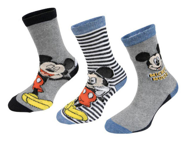 Disney Mikija svītrainās bērnu zeķes 23/26