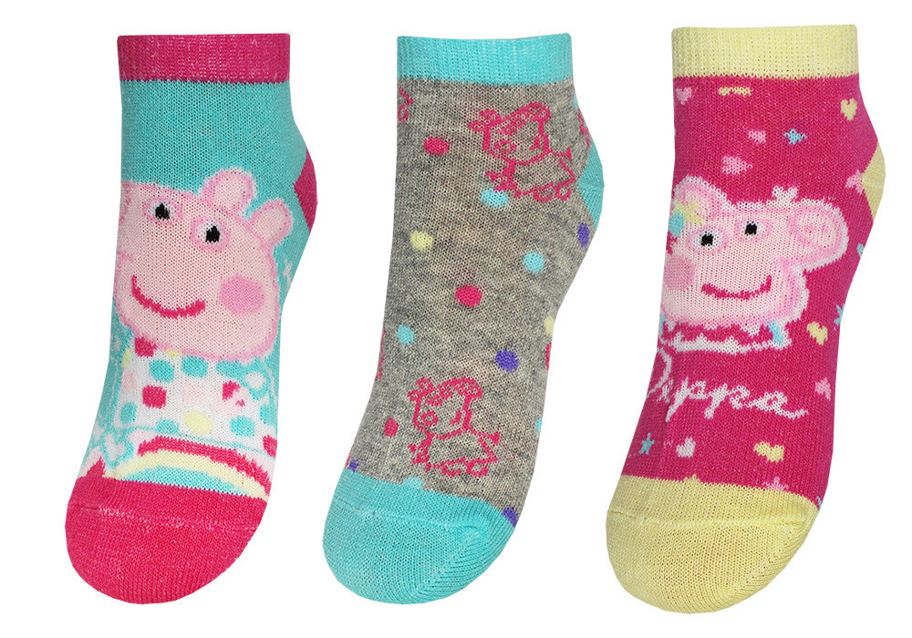 Peppa Pig bērnu zeķītes līdz potītēm 27/30
