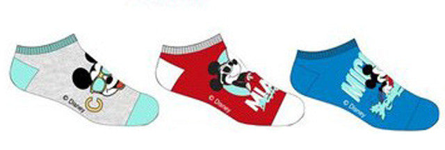 Disney Mickey bērnu zeķes bez redzamām malām 23/26