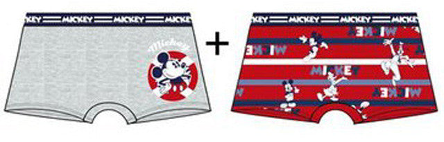 Disney Mickey bērnu bokseršorti 2 gab. iepakojumā 6/8 gadi