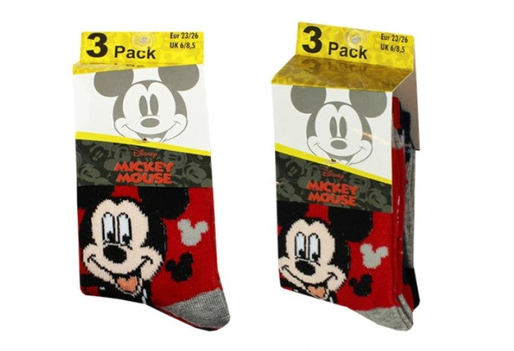 Disney Mickey bērnu zeķes 23/26