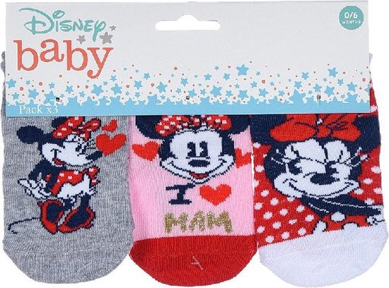 Disney Minnie mazuļu zeķītes 6/12 mēneši
