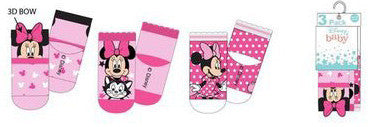 Disney Minnie mazuļu zeķītes 0/6 mēneši