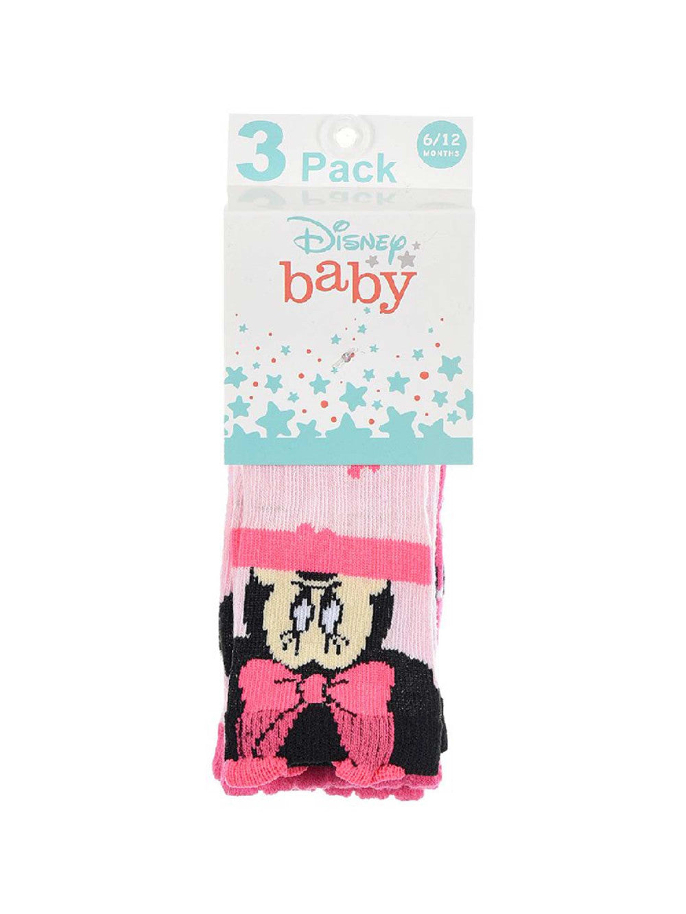 Disney Minnie mazuļu zeķītes 6/12 mēneši
