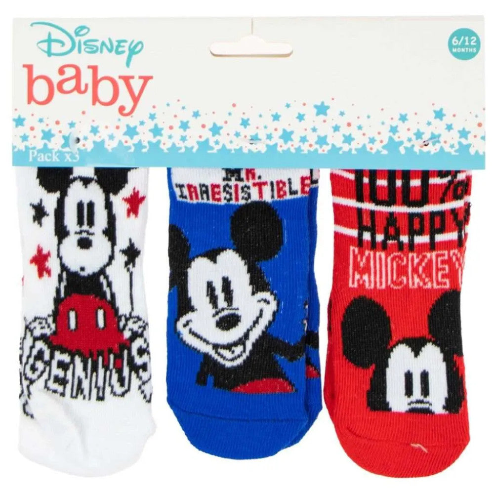 Disney Mickey mazuļu zeķītes 0/6 mēneši