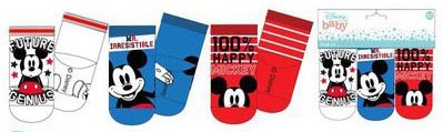 Disney Mickey mazuļu zeķītes 0/6 mēneši