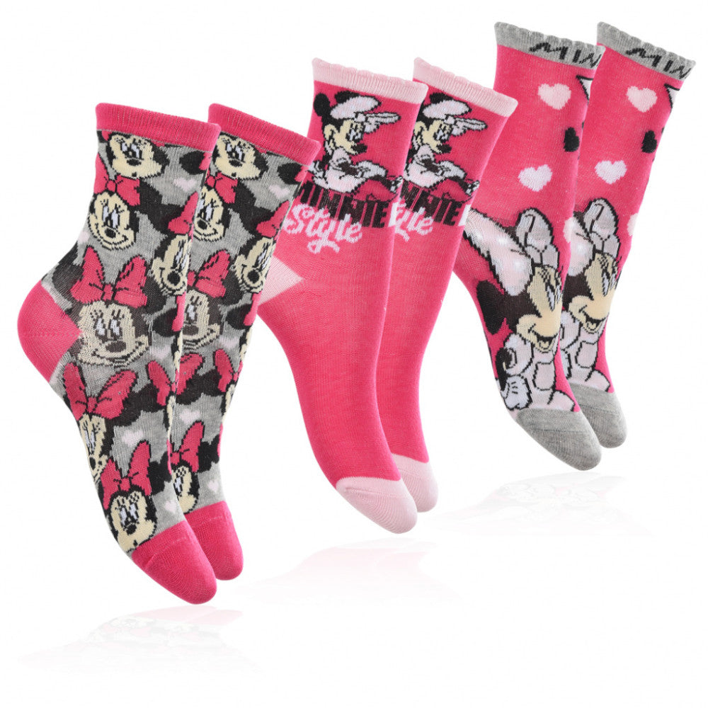 Disney Minnie bērnu zeķes 27/30