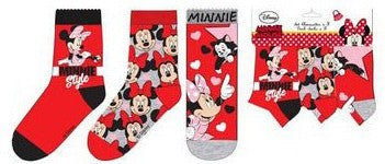 Disney Minnie bērnu zeķes 27/30