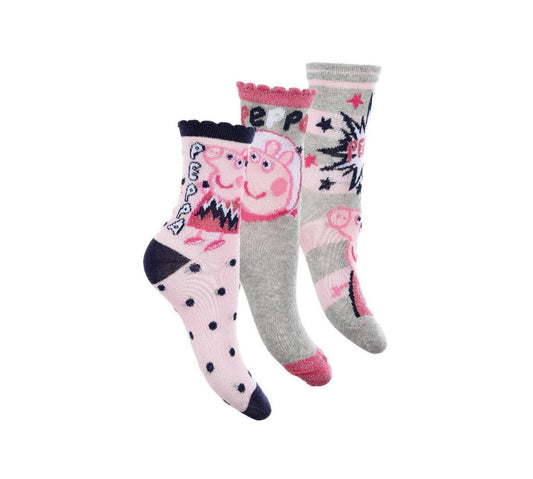 Peppa Pig Sparkle Steps bērnu zeķes 23/26