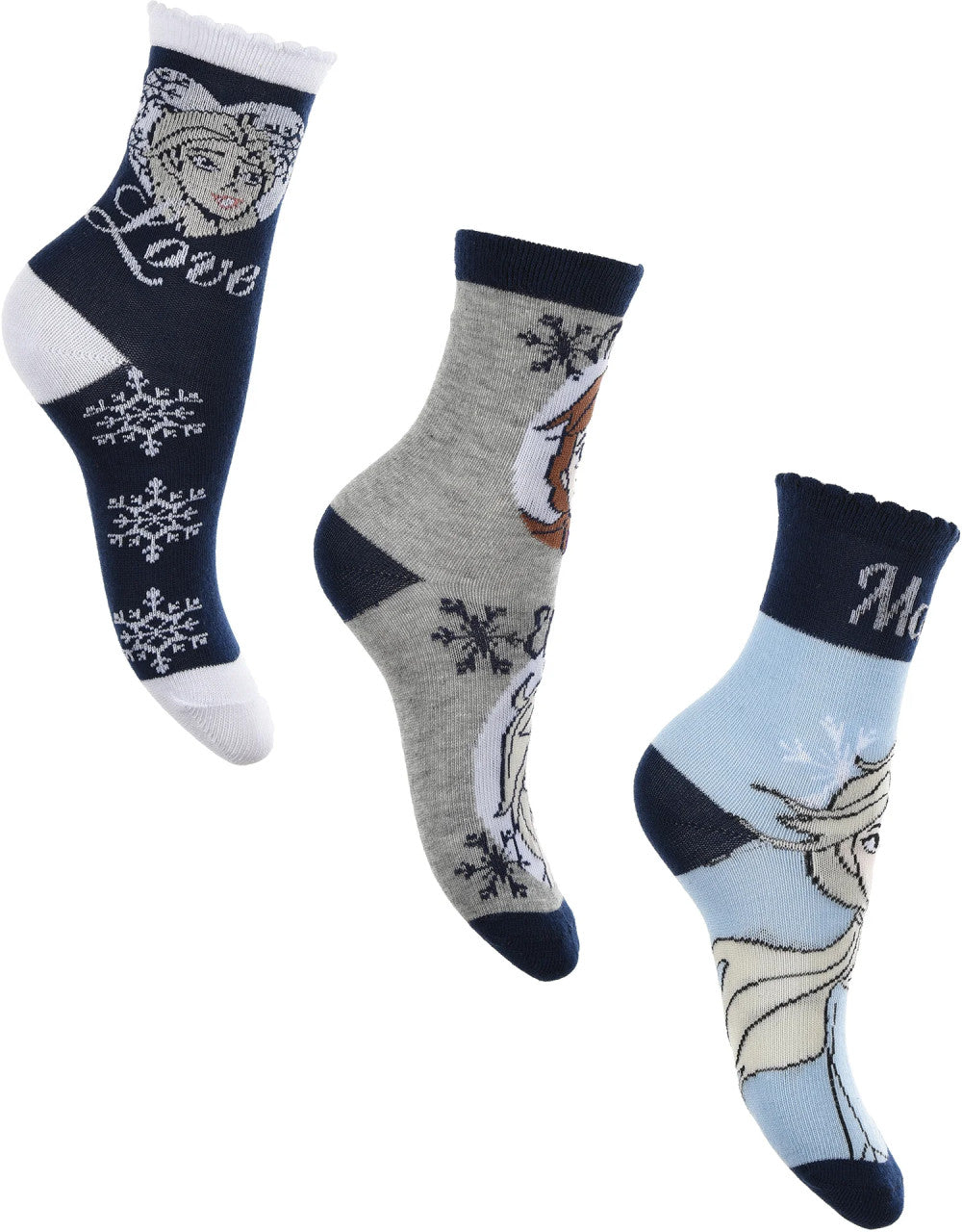 Disney Frozen bērnu zeķes 27/30
