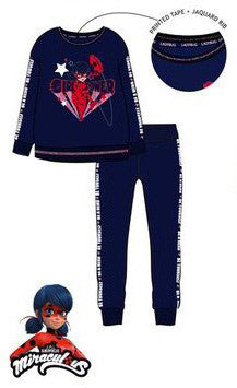 Miraculous Ladybug bērnu treniņtērps, skriešanas komplekts 8 gadi