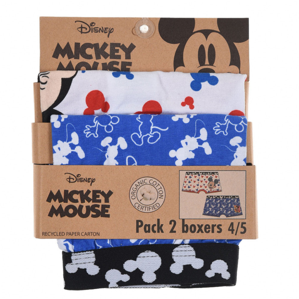 Disney Mickey bērnu bokseršorti, 2 gab./iepak., 2/3 gadi