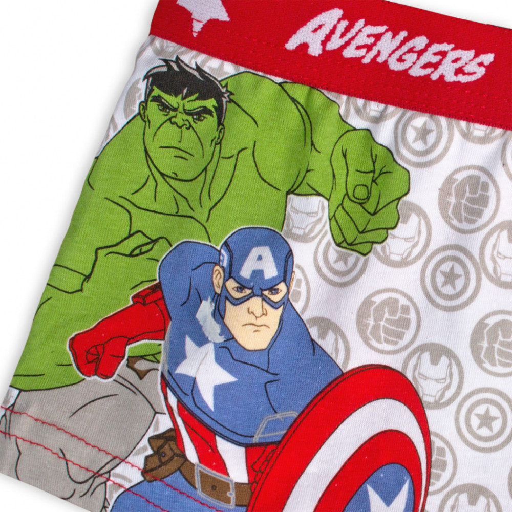 Avengers bērnu bokseršorti, 2 gab. iepakojumā, 4/5 gadi