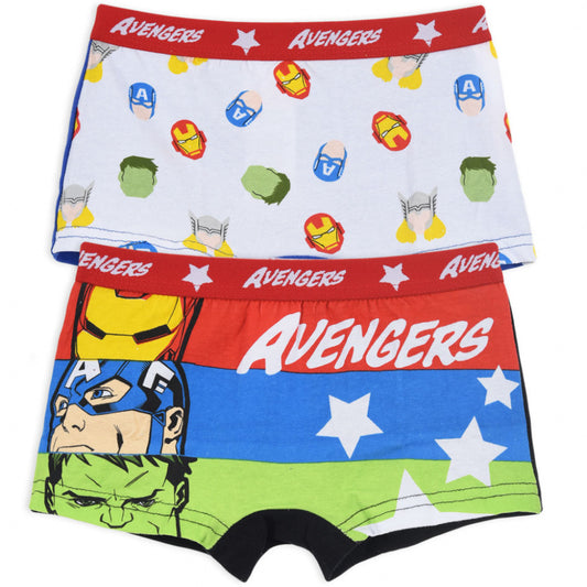 Avengers bērnu bokseršorti 2 gab./iepakojumā 4/5 gadi