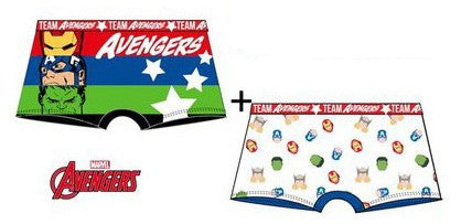 Avengers bērnu bokseršorti 2 gab./iepakojumā 4/5 gadi