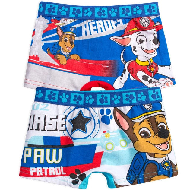 Ķepu patruļas bērnu bokseršorti, 2 gab. iepakojumā, 2/3 gadi