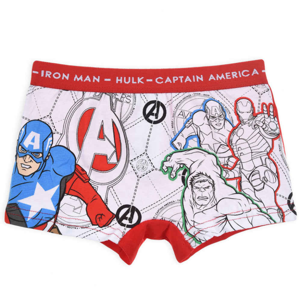 Avengers bērnu bokseršorti (2 gab. iepakojumā), 6/8 gadi