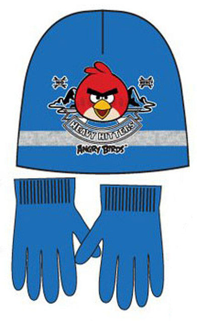 Angry Birds Heavy Hitters bērnu cepures + cimdu komplekts 54 cm