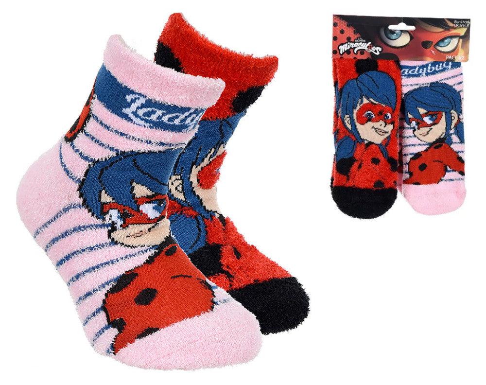 Miraculous Ladybug bērnu biezās pretslīdes zeķes 23/26