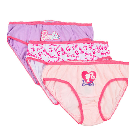 Barbie Pink Shadow bērnu apakšveļa, biksītes 3 gab./iepakojumā 4/5 gadi