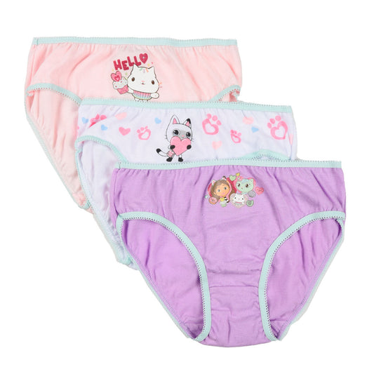 Gabby's Dollhouse Hello bērnu apakšveļa, biksītes 3 gab./iepakojumā 3-4 gadi / 98-104 cm