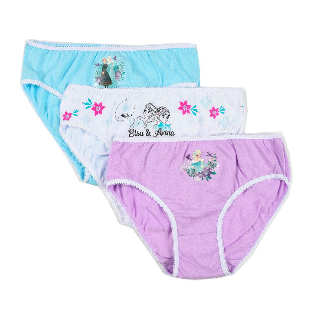Disney Frozen Kingdom bērnu apakšveļa, biksītes 3 gab./iepakojums 3/4 gadi