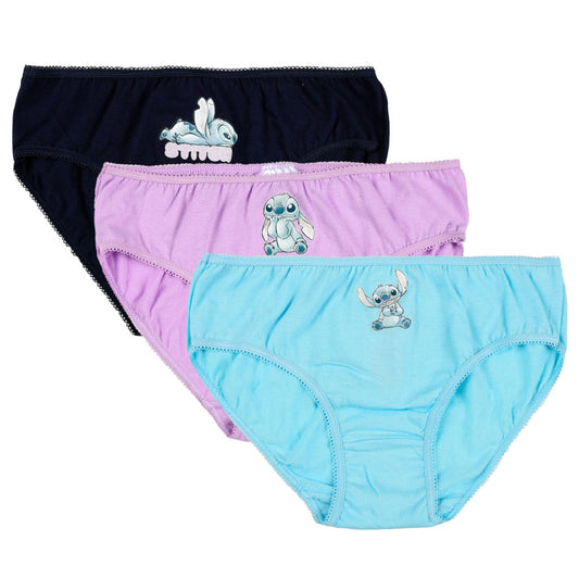 Disney Lilo un Stitch Citplanētiešu bērnu apakšveļa, biksītes 3 gab./iepakojumā 6-8 gadi / 116-128 cm