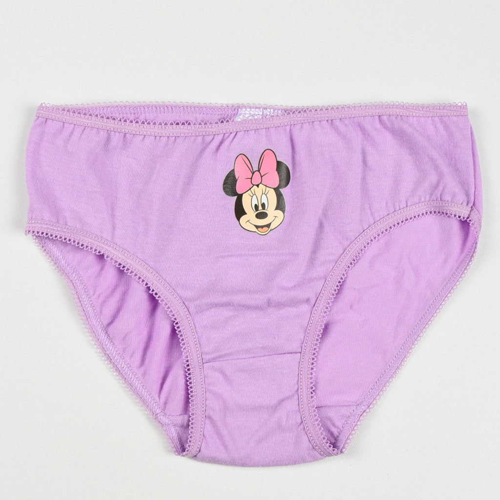 Disney Minnie Purple Dots bērnu apakšveļa, biksītes 3 gab./iepakojumā 5-6 gadi / 110-116 cm