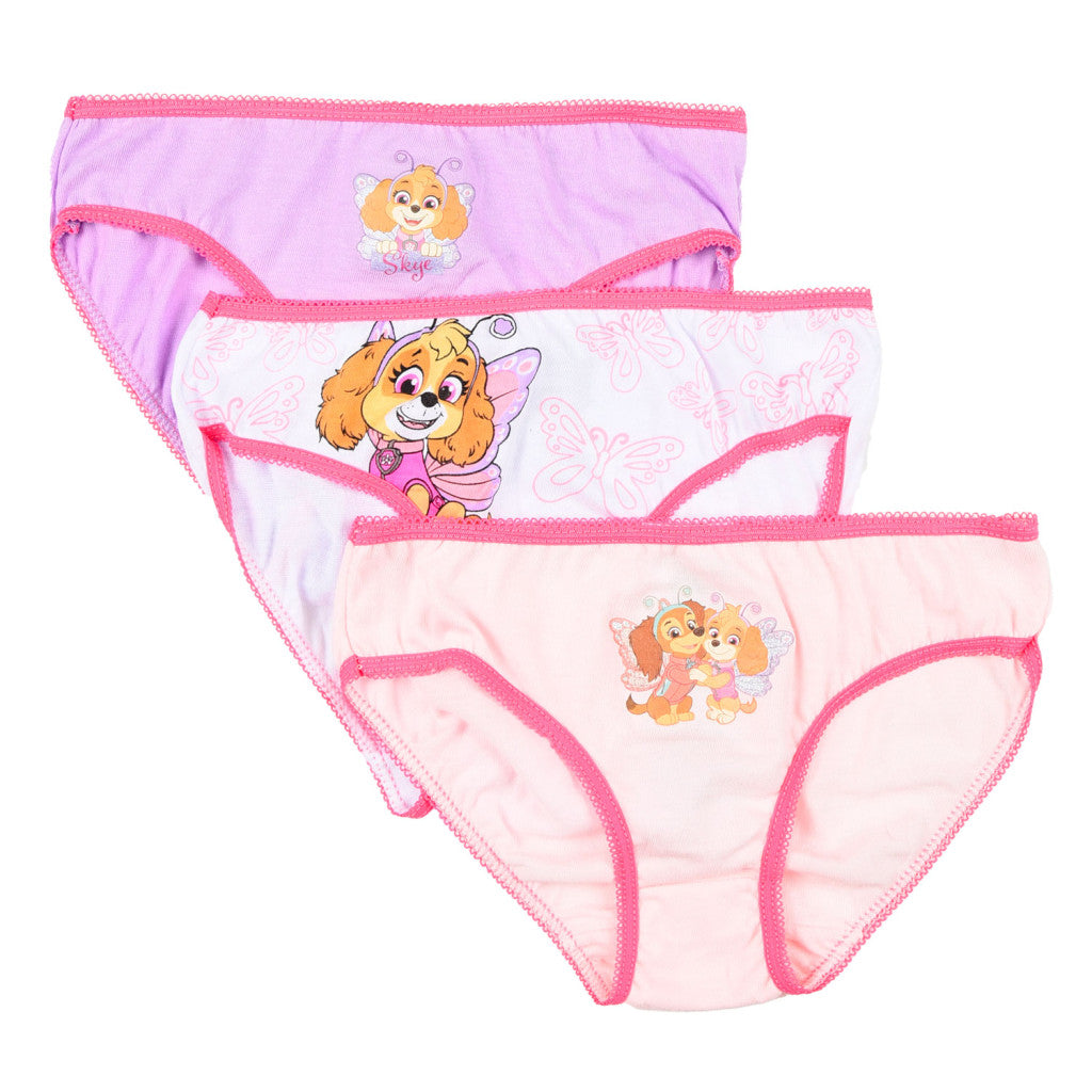 Ķepu patruļa Butterfly bērnu apakšveļa, biksītes 3 gab./iepak. 3-4 gadi / 98-104 cm