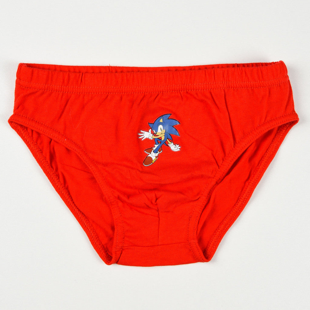 Sonic the Hedgehog Gotta Go bērnu apakšveļa, biksītes 3 gab./iepakojumā 3-4 gadi / 98-104 cm