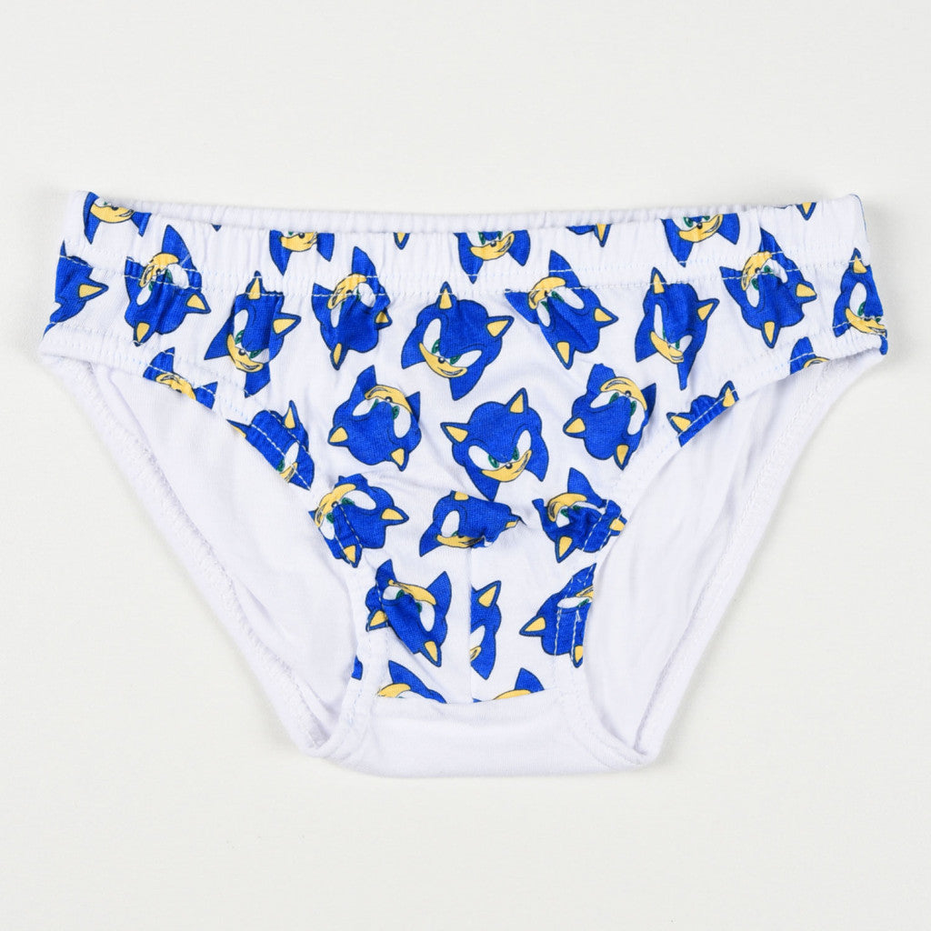 Sonic the Hedgehog Gotta Go bērnu apakšveļa, biksītes 3 gab./iepakojumā 3-4 gadi / 98-104 cm