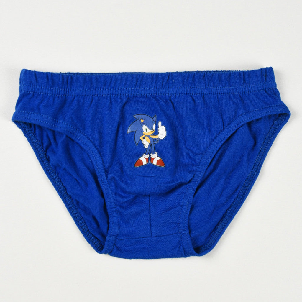 Sonic the Hedgehog Gotta Go bērnu apakšveļa, biksītes 3 gab./iepakojumā 3-4 gadi / 98-104 cm