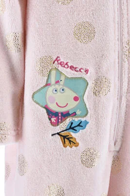 Peppa Pig Dots bērnu garā pidžama, kombinezons 5 gadi